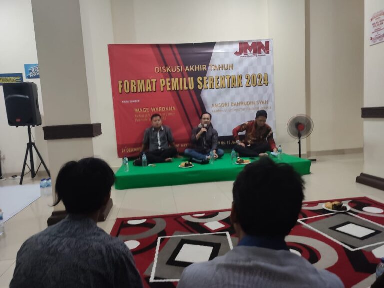 JMN Soroti Format Pemilu Serentak 2024