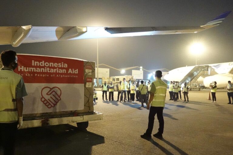 Indonesia Kirim Bantuan Kemanusiaan ke Afghanistan