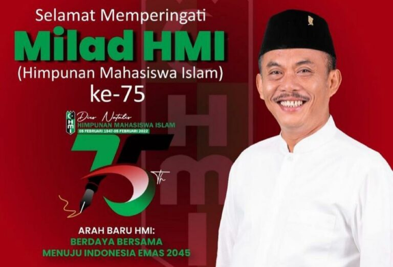 Dies Natalis ke-75 HMI, Ini Harapan Ketua DPRD DKI