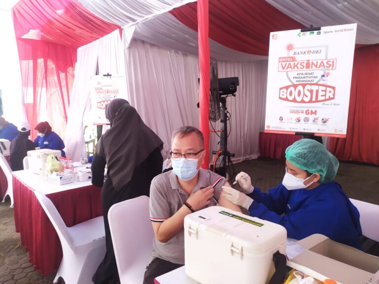 Bank DKI Gelar Sentra Vaksinasi Booster