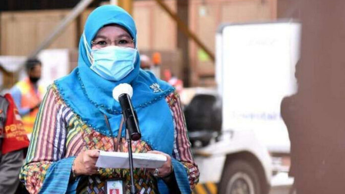 Juru bicara Vaksinasi Covid-19 Kemenkes, Siti Nadia Tarmizi. Foto BPMI Setpres