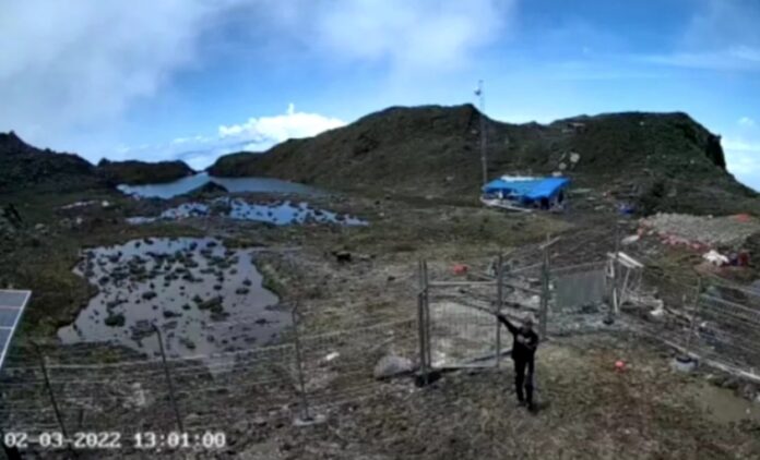 Lokasi penembakan oleh KKB di Camp PTT di Distrik Beoga, Kabupaten Puncak, Papua | Foto: Ist.