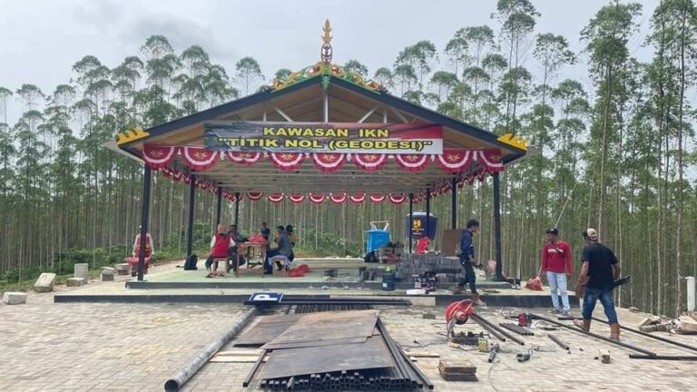 Jokowi dan 5 Gubernur akan Kemah di Titik Nol IKN Nusantara