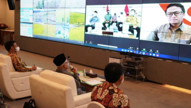 Jelang Ramadhan, Wapres Pantau Stok Pangan di Kementan