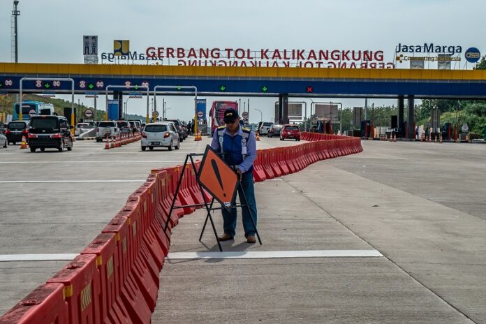 Foto Gerbang Tol Kalikangkung, Semarang, Jawa Tengah. Foto Istimewa