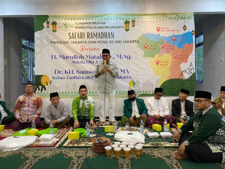 Lanjutkan Safari Ramadhan, Taufik Ingatkan Hal Ini ke Warga NU Jakarta Utara