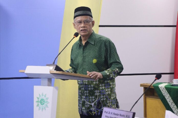 Ketua Umum Pimpinan Pusat Muhammadiyah Haedar Nashir. Foto aisyiyah.or.id