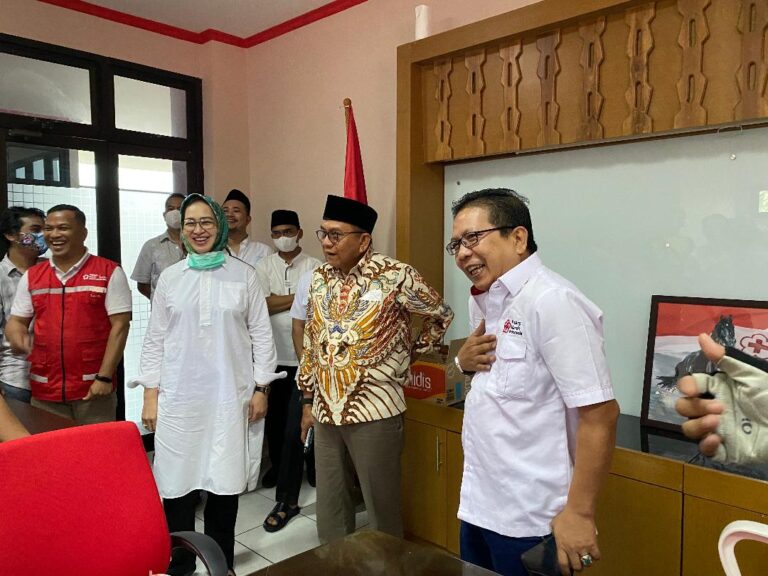 PMI Jakarta Utara Terima Kunjungan Ketua PMI Tangsel Airin Rachmi Diany