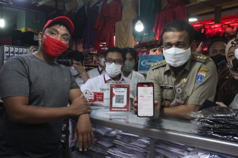 Digitalisasi Pasar Perumnas Klender Oleh Bank DKI