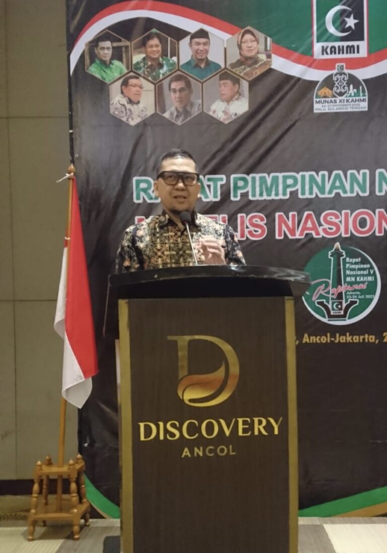 Rapimnas KAHMI Matangkan Pelaksanaan Munas XI di Palu