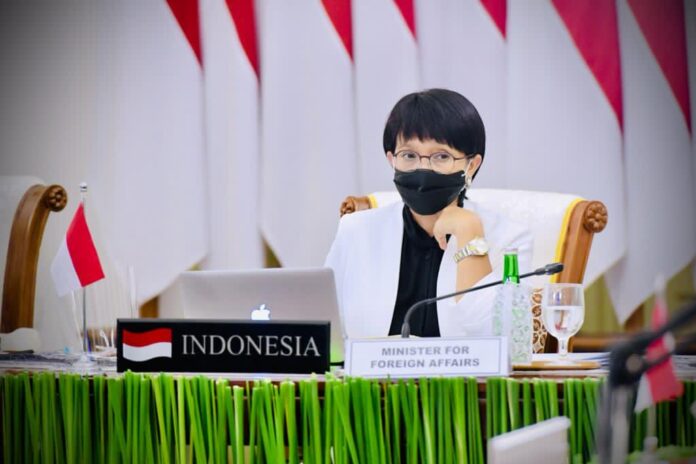 Menlu Retno LP Marsudi (Foto: Dokumentasi BPMI Setpres)