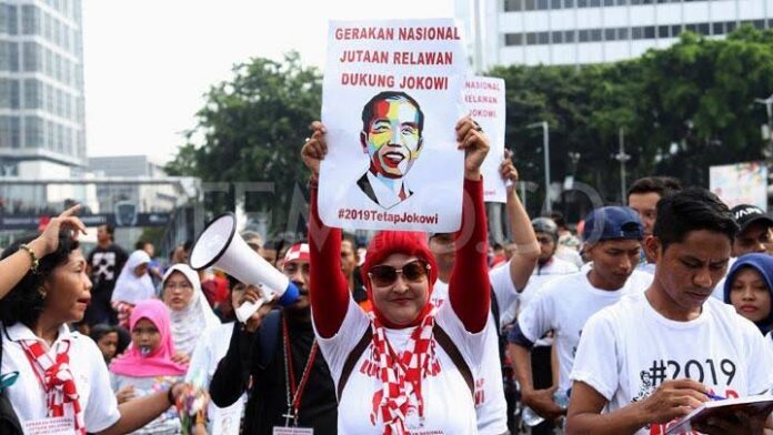 Ilustrasi Relawan Jokowi | Foto: Ist.