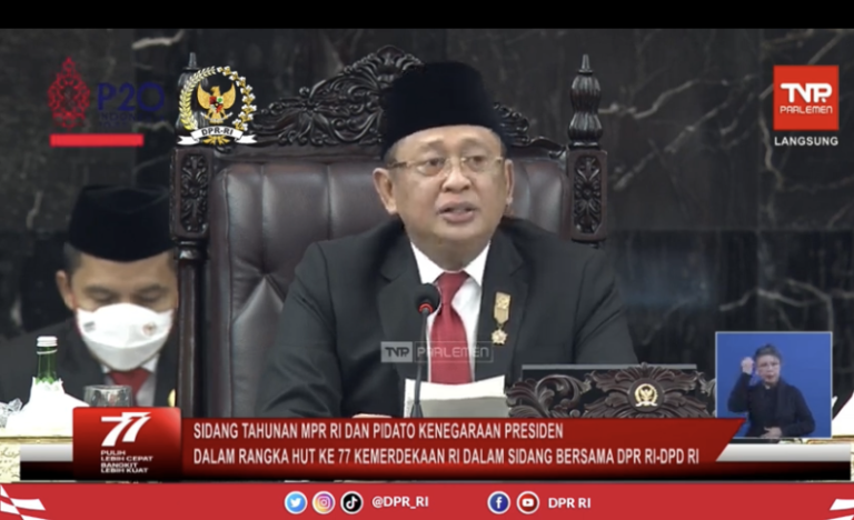Dihadiri 435 Anggota MPR, DPR, dan DPD, Bamsoet buka Sidang Tahunan MPR RI