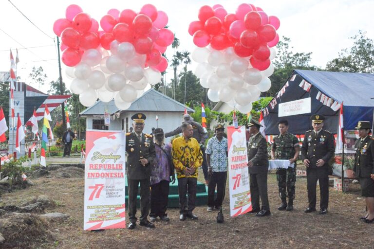 Mantan Pimpinan OPM Ikut Upacara HUT ke-77 RI di Keerom