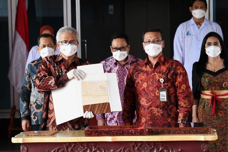 Naskah Asli Teks Proklamasi Kembali Disimpan di ANRI