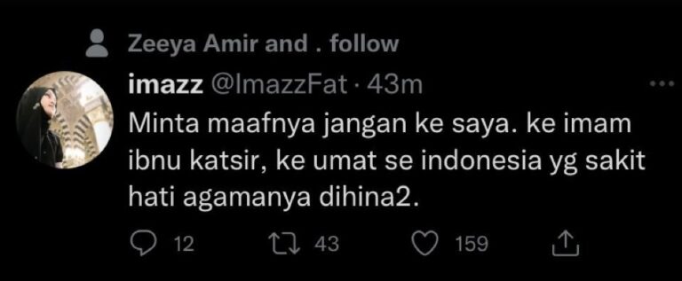 Hinaan Terhadap Ning Imaz oleh Kornas Ganjarist Eko Kuntadhi Dinilai Rendahkan Tradisi Intelektual Pesantren