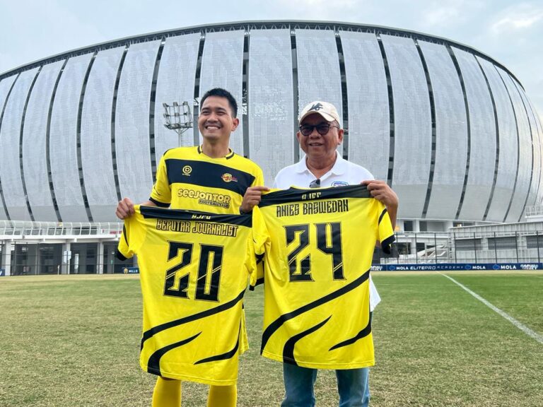 Jaksel FC Jajal Rumput JIS Bareng Seputar Jurnalis, M Taufik: Ini Persiapan ke Liga 3