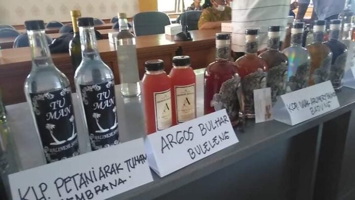 Ilustrasi Arak Bali | Foto: Ist.