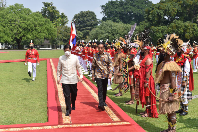 Presiden Jokowi Sambut Presiden Ferdinand Marcos Jr di Istana Bogor