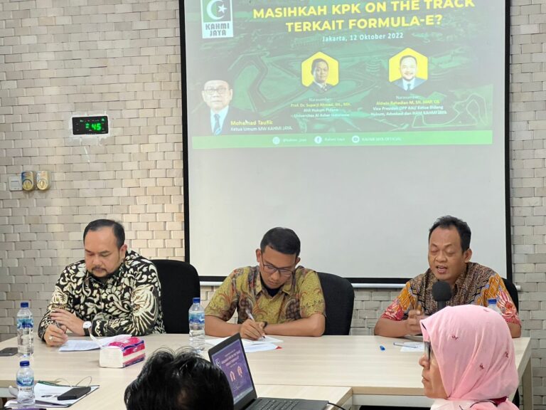 Tak Ditemukan Unsur Pidananya, KPK Diminta Hentikan Kasus Formula E