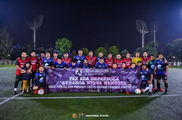 Komunitas Sepak Bola Jurnalis Galang Dana untuk Korban Kanjuruhan