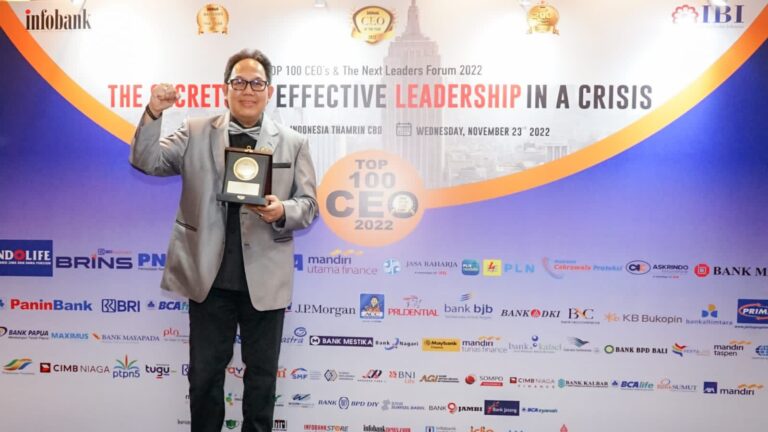 Berhasil Pimpin Transformasi, Fidri Arnaldy Raih TOP 100 CEO 2022