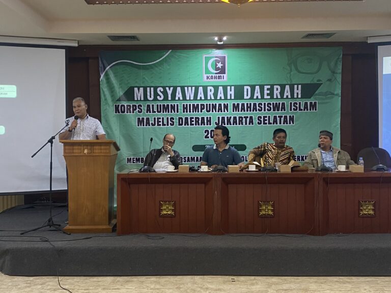 Aklamasi, Budi Tanjung Jadi Ketum MD KAHMI Jaksel 2022-2027