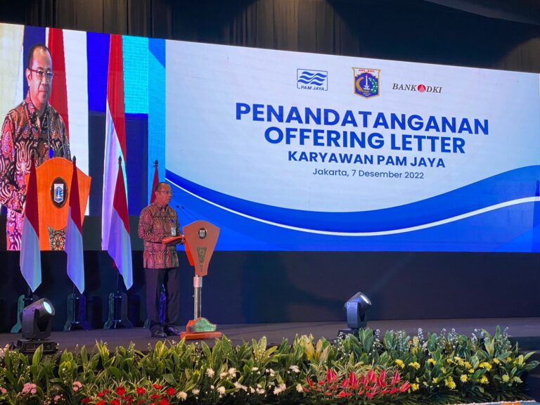 PAM Jaya Rekrut Ribuan Karyawan Palyja-Aetra, Heru: Ini Tugas Mulia