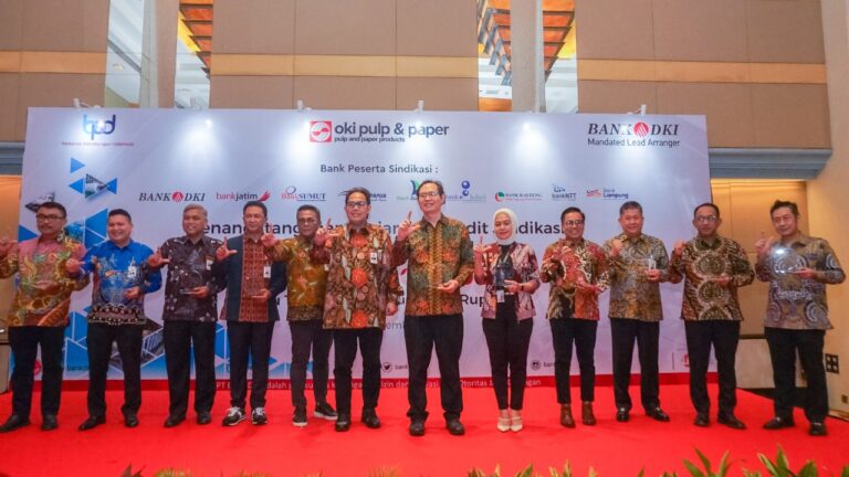 Bank DKI Pimpin Kredit Sindikasi Senilai Rp1,5 Triliun untuk PT Oki Pulp & Paper Mills
