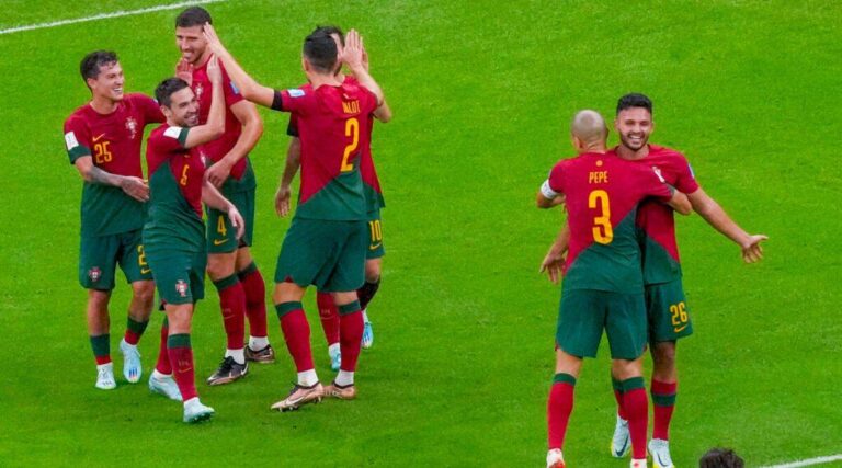 Gasak Swiss 6-1, Portugal Ditantang Maroko di Perempat Final