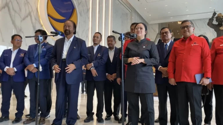 Survei Litbang Kompas: PDIP dan NasDem Naik, Gerindra Turun