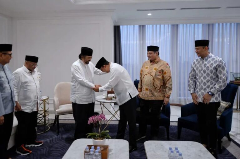 Surya Paloh dan Airlangga Hartato Ketemu 4 Mata, Doli: Bangun Kerja Sama, Samakan Visi, dan Platform 