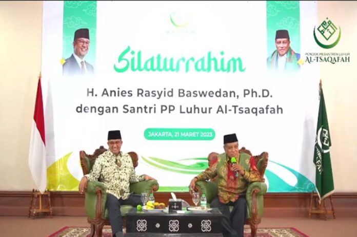 Mantan Ketum PBNU, KH Said Aqil Siradj sebelah kanan. Foto istimewa