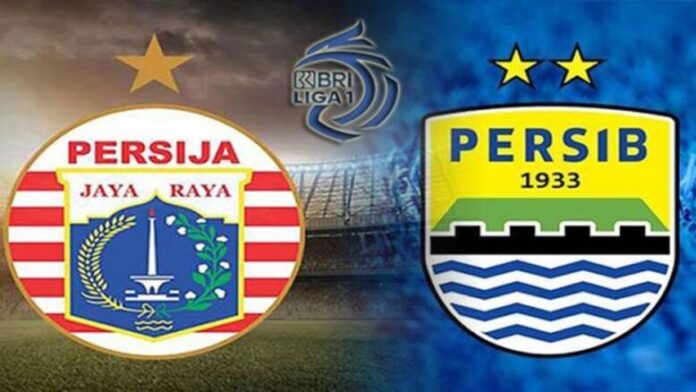 Logo Persija dan Persib. Sumber: Antara.