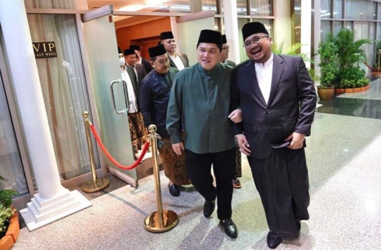 Presiden Sebut Cawapres Ganjar, Gus Yaqut: Pak Erick Kader Banser, Rekam Jejak Sudah Terbukti