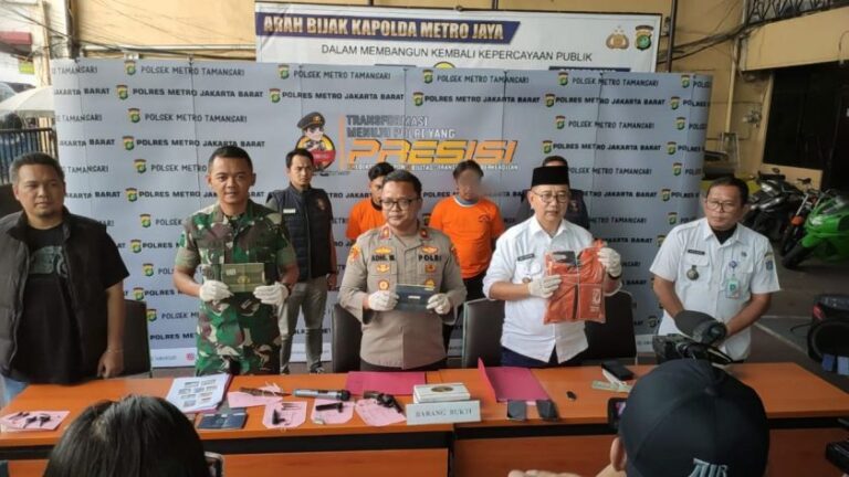 Diduga Terlibat Penipuan, Polisi Tangkap Pegawai PPSU di Tamansari