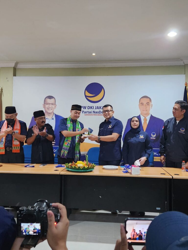 DPW NasDem DKI Resmi Daftarkan 106 Bacaleg DPRD ke KPU Jakarta