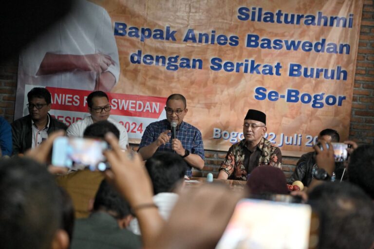 Buruh di Bogor Berharap Keberpihakan Anies di DKI Berlanjut ke Tingkat Nasional