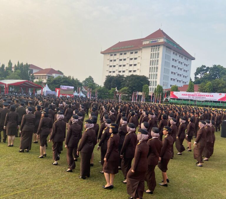 Presiden Jokowi Jadi Inspektur Upacara Hari Bhakti Adhyaksa