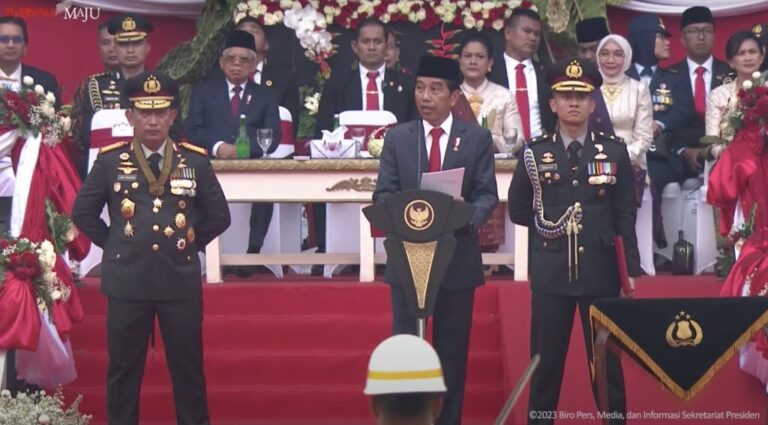 Catat Ini, Presiden: Kekuatan Polri Besar, Gunakan dengan Benar