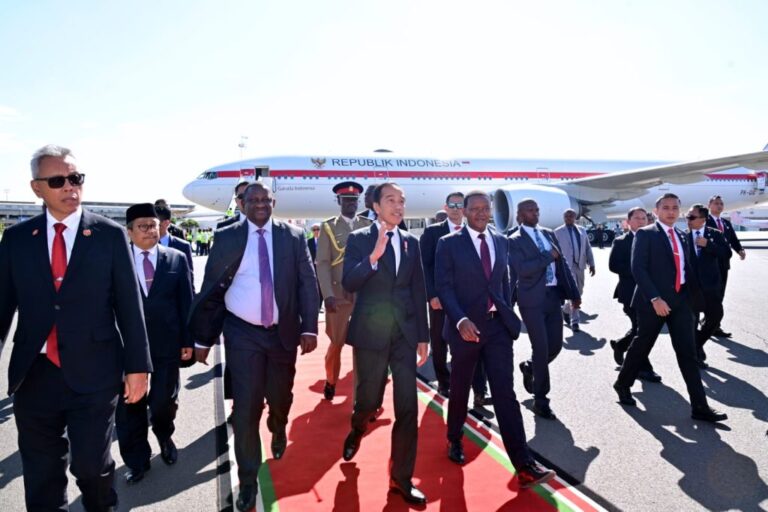 Presiden Joko Widodo Tiba di Kenya