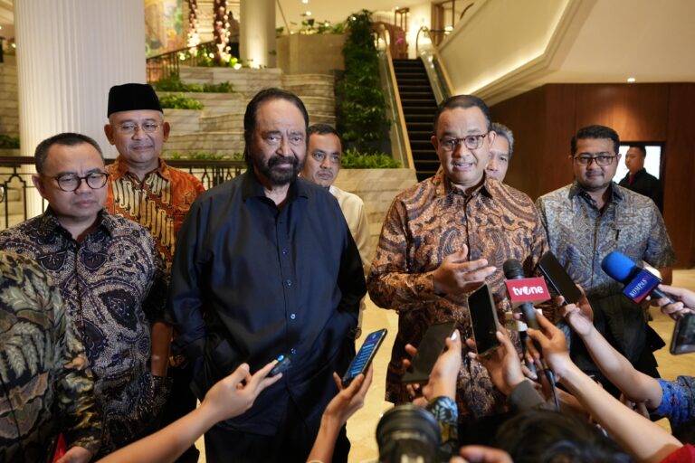 Pertemuan Tim 8 dan Ketum Parpol, Anies: Progressnya Menggembirakan