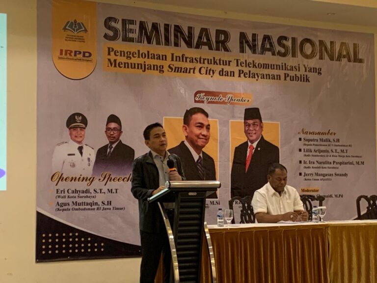 Ombudsman: Potensi Terjadi Mal Administrasi Kebijakan Utilitas Telekomunikasi Kota Surabaya