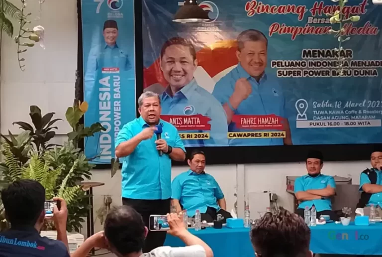 Fahri Hamzah: Berperang dalam Politik Harus Dilakukan dengan Cara Beradab