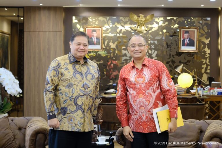 Menko Airlangga Bertemu Dubes India Bahas Peningkatan Perdagangan dan Investasi