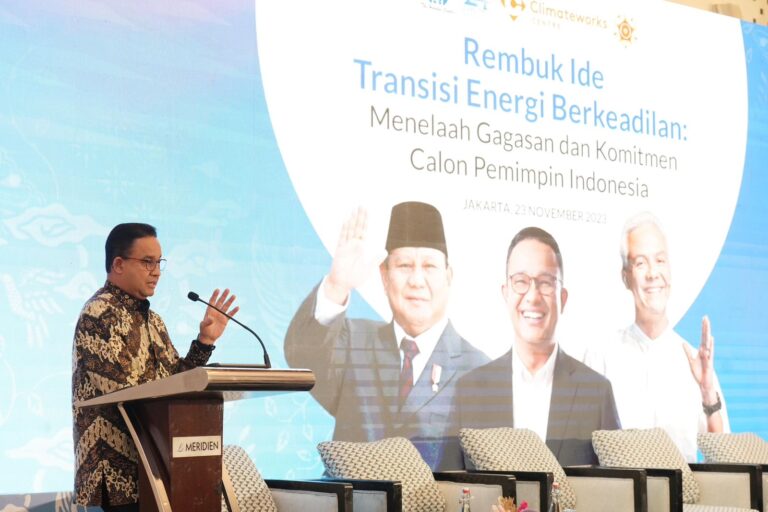 Perhatikan Perubahan Iklim, Anies Gagas Lembaga Khusus untuk Menangani