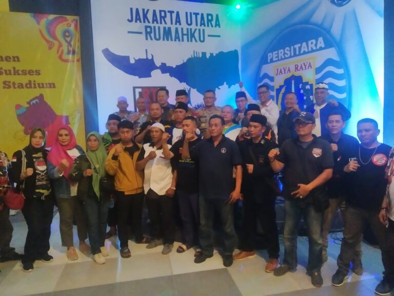 Masyarakat Jakarta Utara Deklarasikan Komitmen Kawal Piala Dunia di JIS