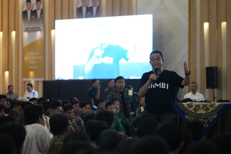 Dicecar Pertanyaan Kritis Mahasiswa Jambi, Anies: Kami Ingin Hadirkan Keadilan Sosial