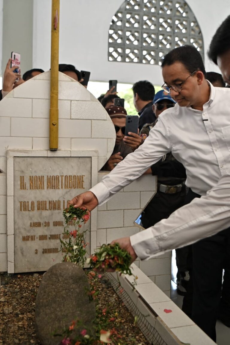 Anies Kenang Nani Wartabone: Pejuan Pemikirannya Melampaui Zaman