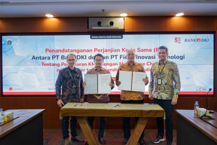 Bank DKI bersama Fidac Inovasi Teknologi sepakat jalin kolaborasi melalui kerja sama penyaluran kredit
